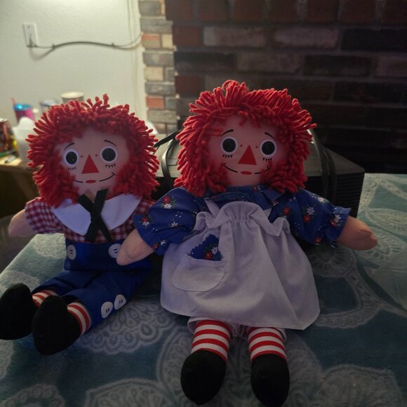 Raggedy Ann and Andy Ann play school dolls - Picture 1 of 6